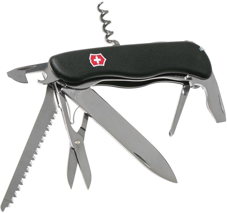 Нож перочинный Victorinox OUTRIDER (0.8513.3) 111мм 14функций черный - фото №9