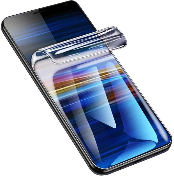 Пленка гидрогелевая LuxCase для Samsung Galaxy S21 Front 0.14mm Transparent 86010 - фото №8