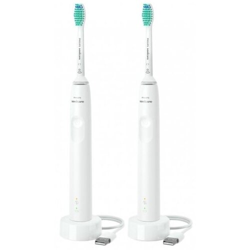 звуковая зубная щетка Philips Sonicare 3100 series HX367513 белый 1015400₽