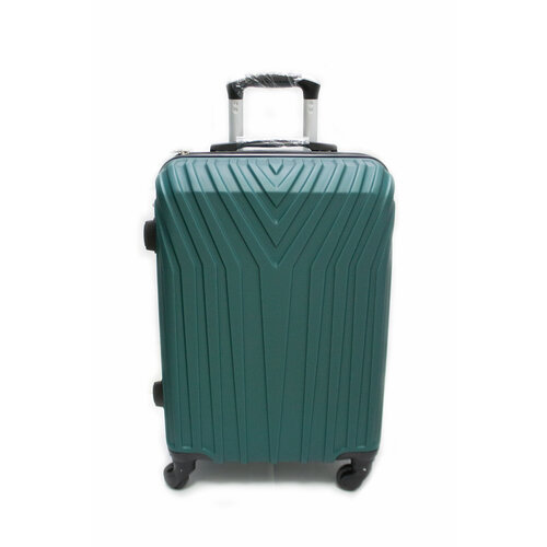 фото Чемодан , abs-пластик, размер m+, зеленый luxury