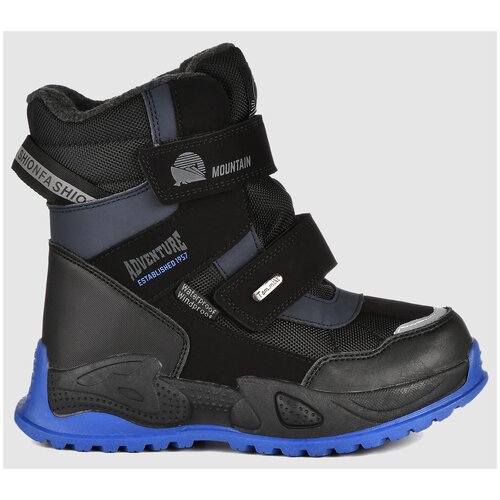 фото Ботинки зимние tom&miki, м цвет черный, размер 36