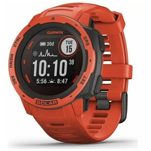 Умные часы Garmin Instinct Solar 45 мм Rot 4390000₽