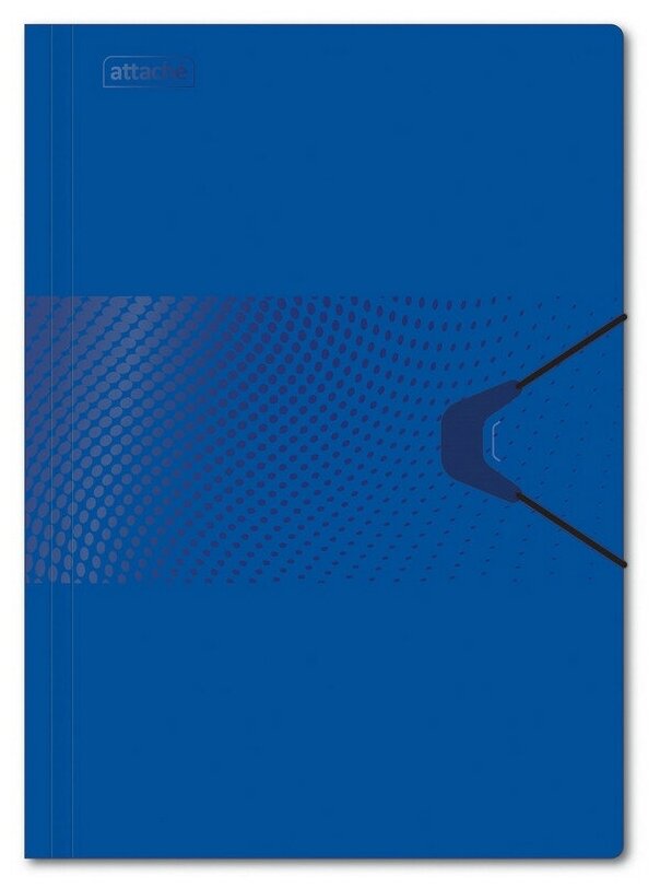 Папка на на резинке Attache Digital, синий 1043251