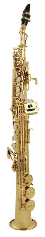JP043G Саксофон сопрано Bb, прямой, золотой лак, John Packer