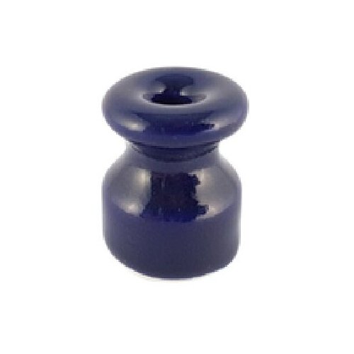 Изолятор фарфоровый, цвет azzurra (лазурный), арт. ИЛ 36шт