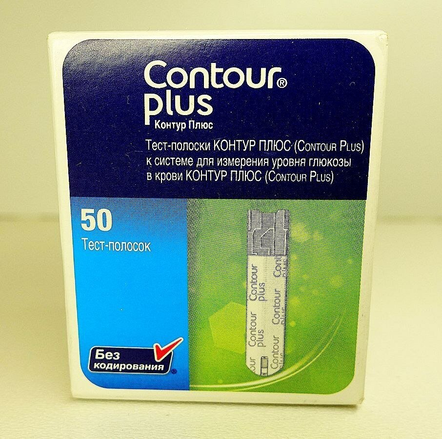 Contour тест-полоски Plus, 50 шт.