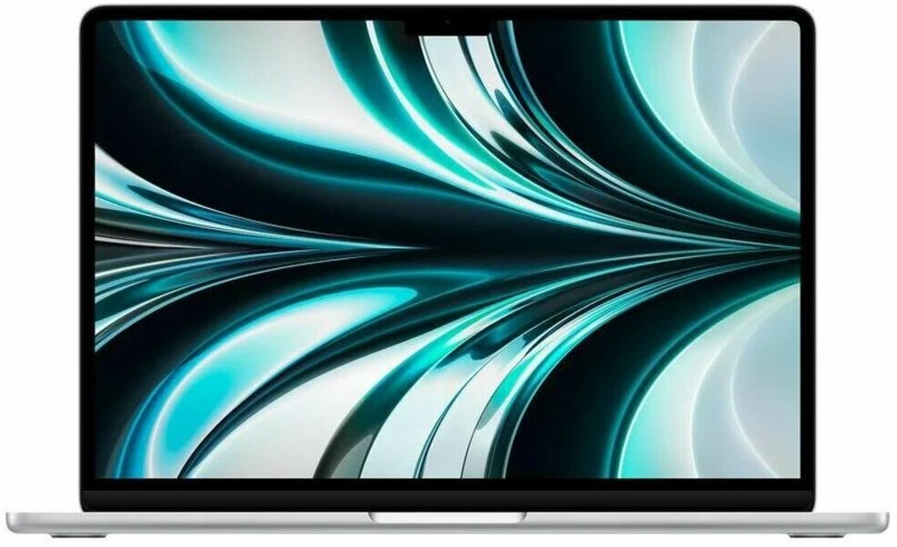 13.6" Ноутбук Apple MacBook Air 13 2022 2560x1664, Apple M2, RAM 8 ГБ, LPDDR5, SSD 512 ГБ, Apple graphics 10-core, macOS, RU, серебристый