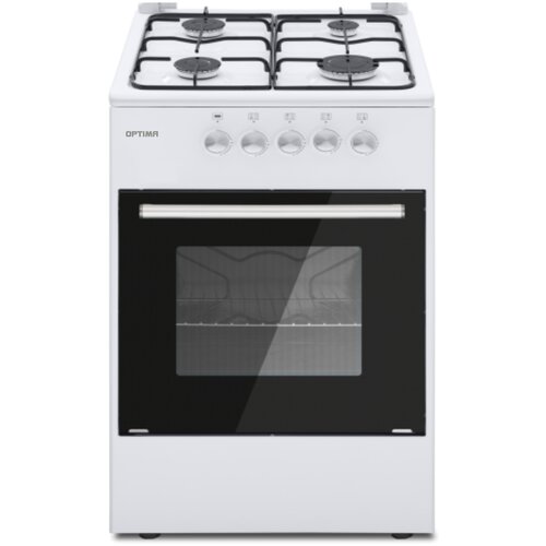 Плита газовая OPTIMA GSG-5511 50х504газконфгаздухгазконтроль духдвойнстеклнабжиклер 1871500₽