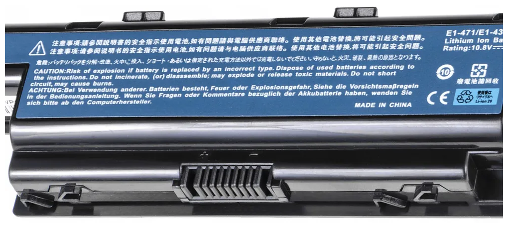 Аккумулятор для Acer Aspire AS10D31 / Aspire V3-571G / Aspire 5750G / Aspire 5742G / Aspire E1-571G / Aspire 5560 / Aspire 5750 / Aspire V3-771G — фото 1