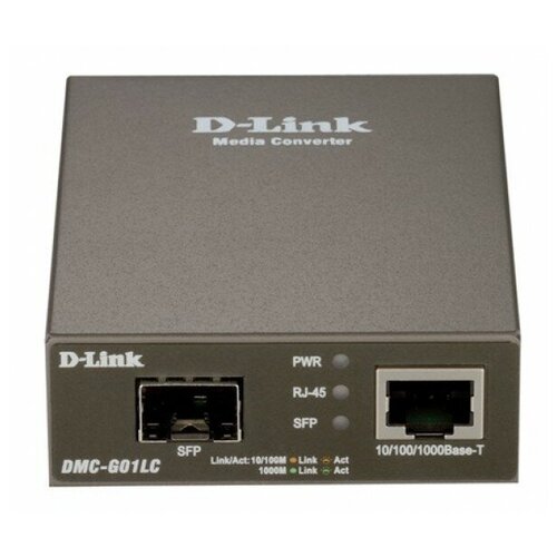 Медиаконвертер D-Link DMC-G01LC 100Base-TX/1000BASE-T Gig Eth