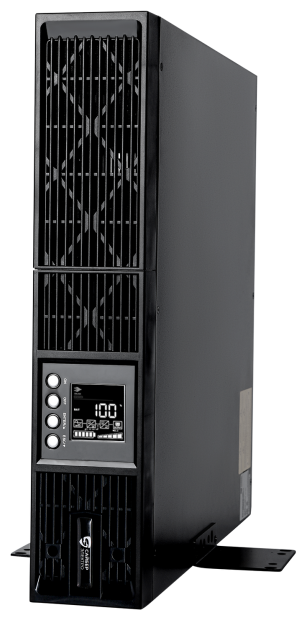 UPS Сайбер Электро ЭКСПЕРТ-3000Р Онлайн, Стойка/Напольный 3000ВА/2700Вт. USB/RS-232/SNMP Slot/EPO (8 IEC С13)1) C19 (12В /9Ач. х 6)