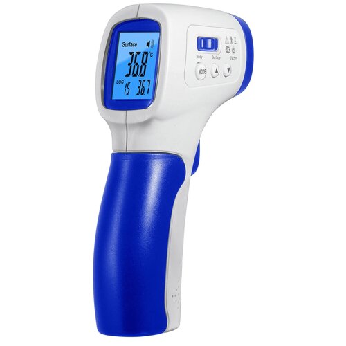 Бесконтактный термометр Sensitec NF-3101 Компакт белый/синий