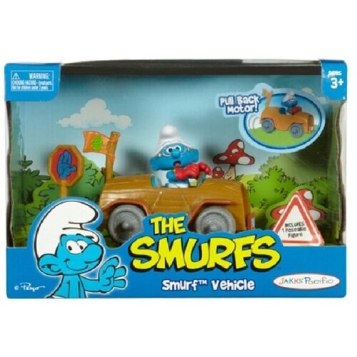 Игровой набор - Смурфик за рулем The Smurfs