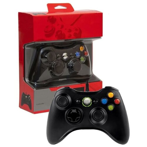Джойстик геймпад проводной для Xbox 360 и PC ПК Для компьютера Windows 99000₽