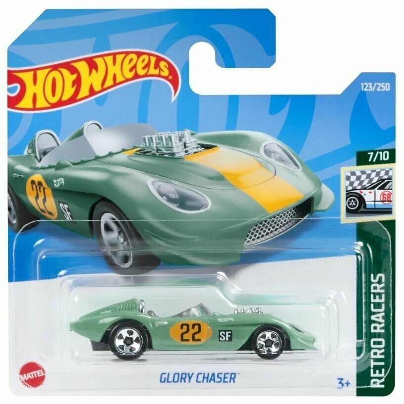 Машинка Hot Wheels коллекционная (оригинал) GLORY CHASER зеленый