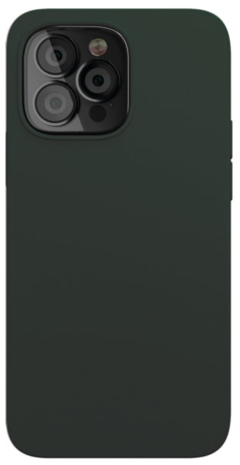 Чехол для телефона VLP Silicone case для iPhone 13 ProMax (vlp-SC21-67DG) тёмно-зелёный