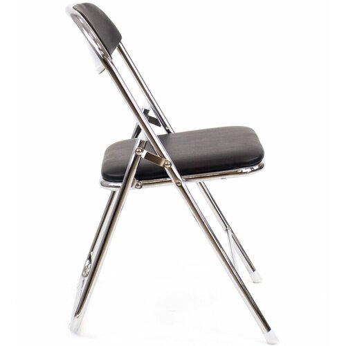 Кресло складной стул Everprof Joker экокожа черный 4100₽