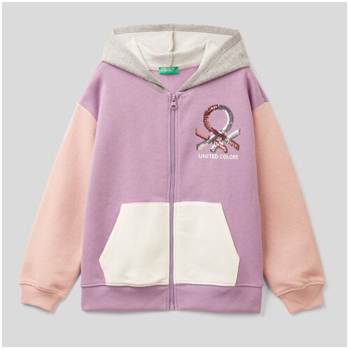 фото Худи на молнии united colors of benetton для девочек 22a_35tmc501i_1a2_xl