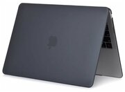 Чехол накладка пластиковая защита для MacBook Pro Retina 15 2016 2017 2018 2019 Черный матовый Model A1707, A1990