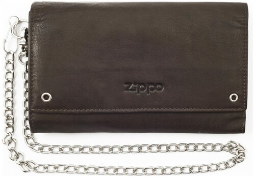 Бумажник Zippo, коричневый