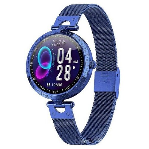 Умные часы BandRate Smart BRSAK22BLBLWB с будильником шагомером секундомером 880000₽