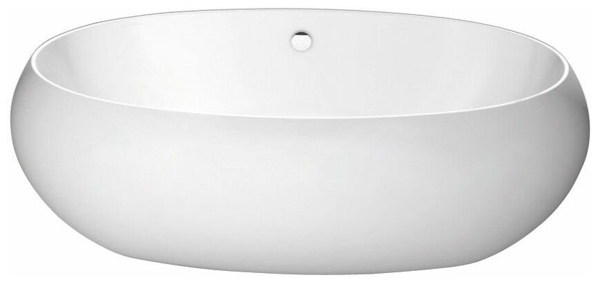 Акриловая ванна Belbagno BB18 NERO BIA