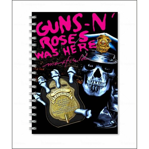 Тетрадь Guns N Roses - Ганз-Н-Роузиз № 4 набор монета и банкнота американская группа guns n’ roses ганз н роузиз unc