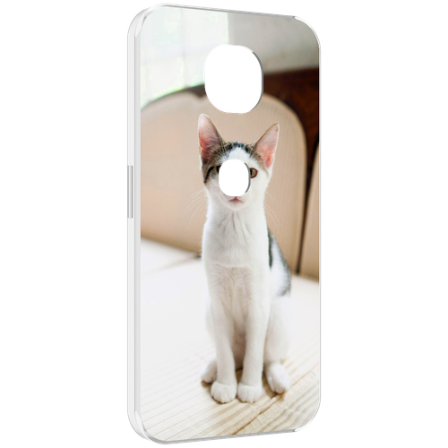 Чехол MyPads порода кошка эгейская для Motorola Moto G5S (XT1799-2) задняя-панель-накладка-бампер чехол mypads порода кошка эгейская для motorola moto x40 задняя панель накладка бампер