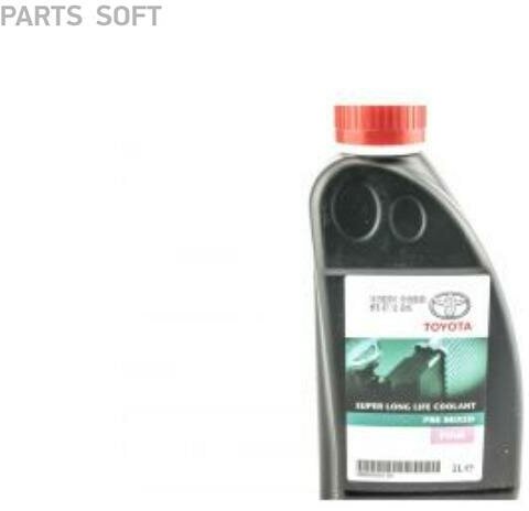 TOYOTA-LEXUS 08889-80150 Антифриз TOYOTA SLLC PRE-MIXED G12 готовый -35C розовый 1 л 08889-80150