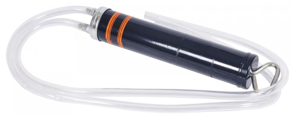 фото Шприц для перекачки масла двойного действия 500мл (шланг ПВХ- 2шт. L-1м) (АвтоDело) 42050 Автодело 42050