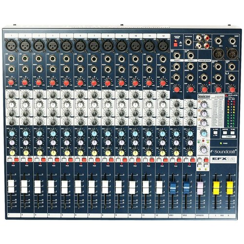 Микшерный пульт Soundcraft EFX12 микшерный пульт soundcraft efx12