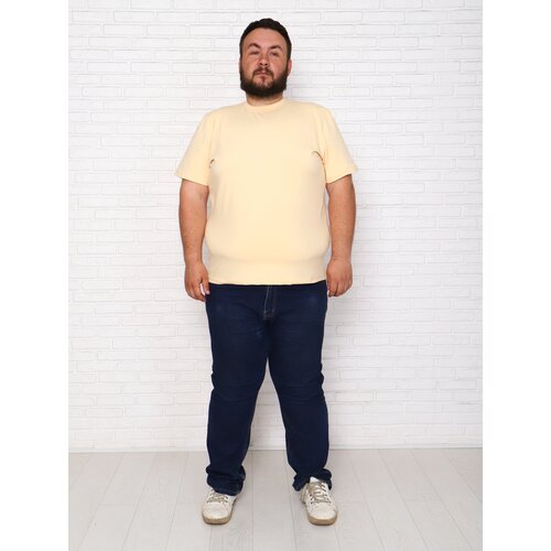 фото Футболка мужская бежевая большие размеры vpv, размер 60-62 182-188