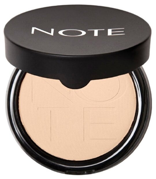 Компактная пудра с эффектом сияния Note Luminous Silk Compact Powder т.197 10 г