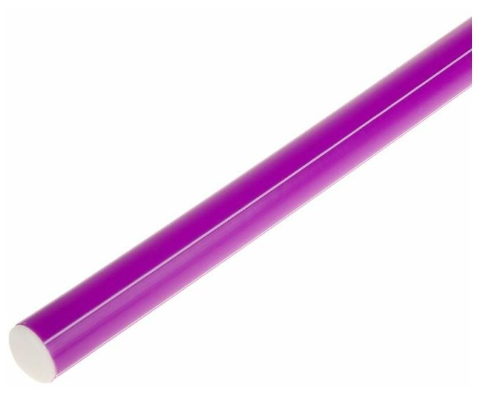 Палка гимнастическая 70 см, цвет: фиолетовый