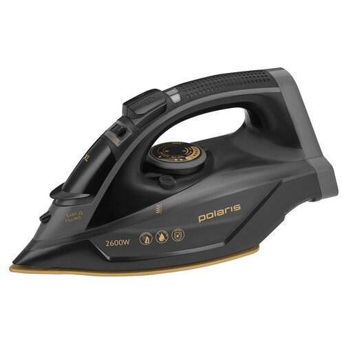 Утюг Polaris Pir2699k CordLESS 3m Черныйзолотой 2600Вт Pir2699k 449400₽