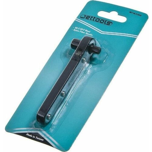 Двусторонняя мини трещотка для бит и головок JETTOOLS W7-24-2-1414 750₽