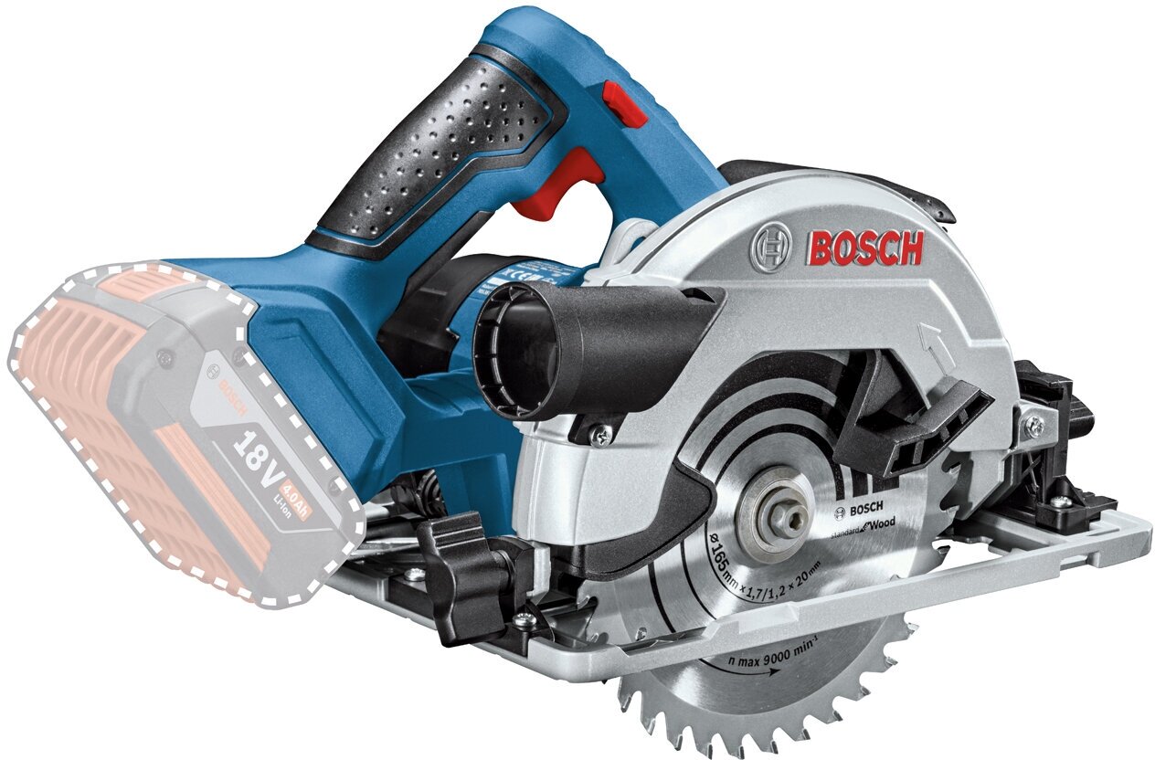 Аккумуляторная дисковая пила BOSCH GKS 18V-57 18 В