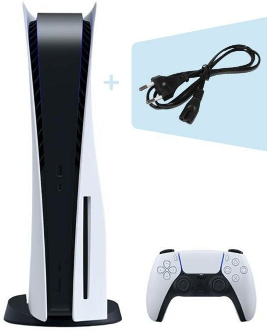 Игровая консоль PlayStation 5 CFI-1000A белый/черный - 3 ревизия последняя версия. Розетка евро для России