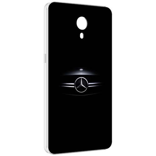 Чехол MyPads mercedes-мерседес-1 для Meizu M3 Note задняя-панель-накладка-бампер