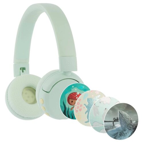 Onanoff BuddyPhones POP Fun green детские bluetooth-наушники с микрофоном 289000₽