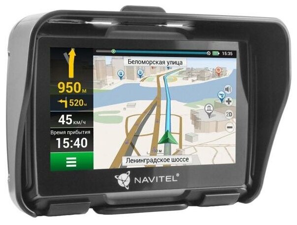 Навигатор Navitel G550 4.3 480x272 4GB microSD черный + Navitel