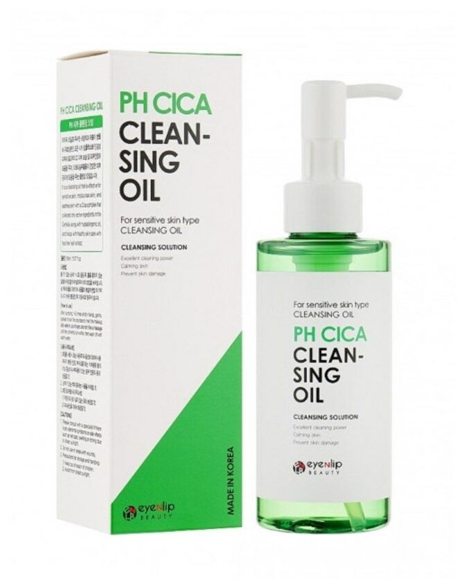 Eyenlip beauty ENL OIL Гидрофильное масло PH CICA cleansing oil очищение для лица 150 мл