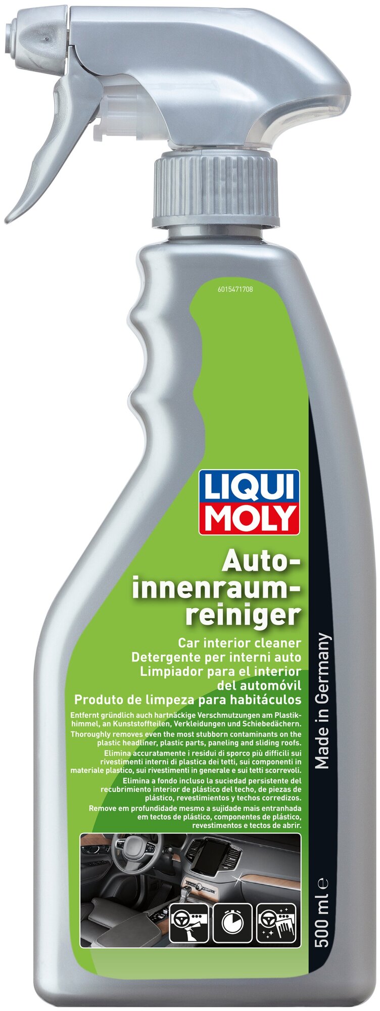 1547 LiquiMoly Средство для очистки салона автомобиля Auto-Innenraum-Rein 0,5л