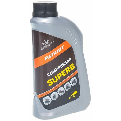 Масло компрессорное 1 л PATRIOT COMPRESSOR OIL GTD