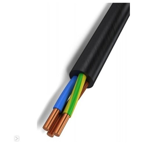 Кабель силовой ВВГнг(А)-LS 3x 2,5 20 метров круглый черный медный НКЗ