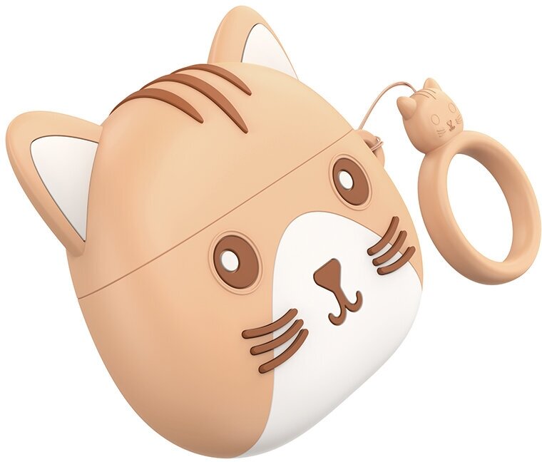Bluetooth-наушники беспроводные вкладыши Hoco EW46 Khaki Cat