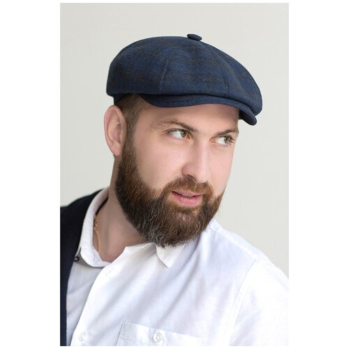 фото Кепка denkor, размер 57, синий