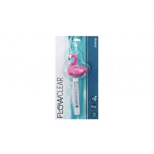 Термометр-игрушка фламинго, для измерения температуры воды в бассейне.
