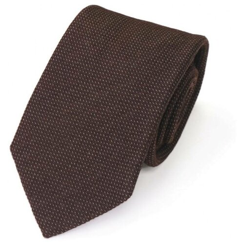 Шерстяной коричневый галстук мужской Celine 851896