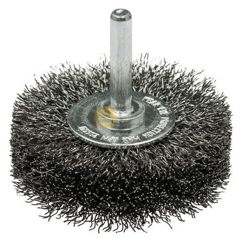 Щетка - крацовка для дрели плоская 100 мм ПрофОснастка №475